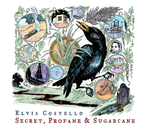 Cover of Elvis Costello – Secret, Profane & Sugarcane