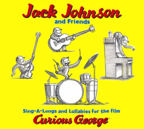 Cover of Jack Johnson – Sing-A-Longs and Lullabies for the Film Curious George
