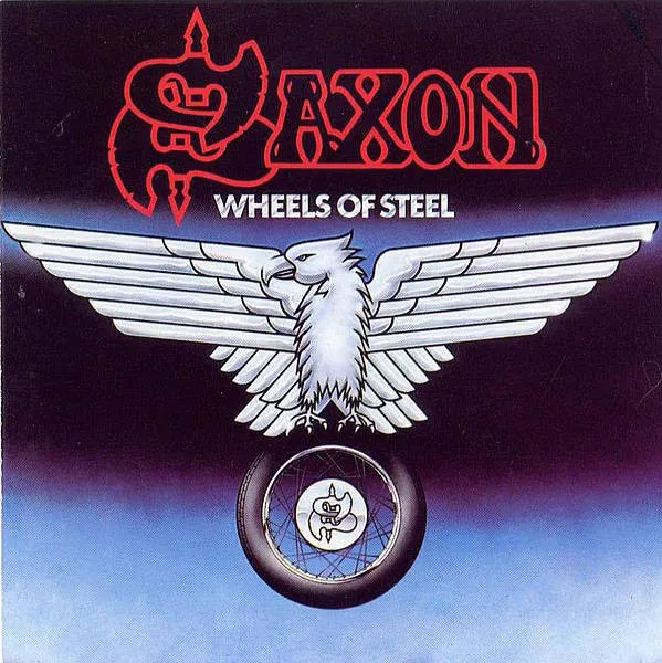 Obal alba Saxon – Wheels of Steel