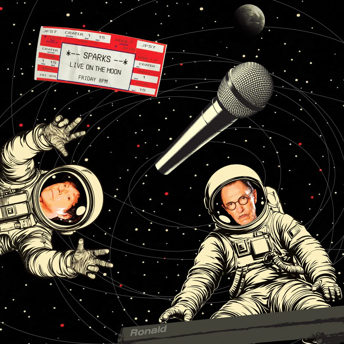 Cover of Sparks – Live on the Moon
