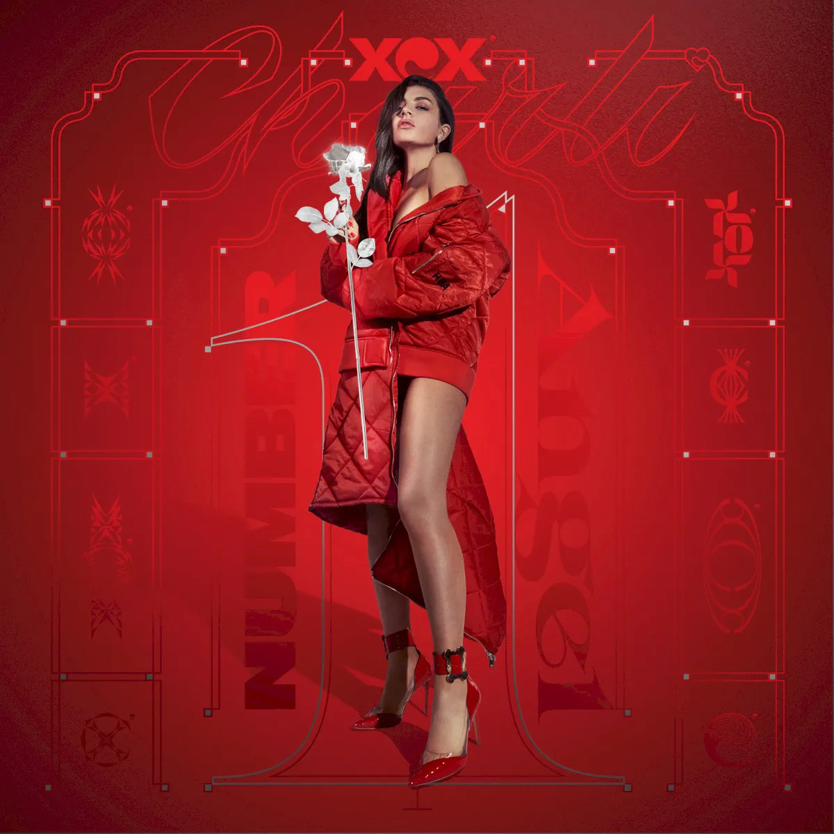 Cover of Charli xcx – Number 1 Angel