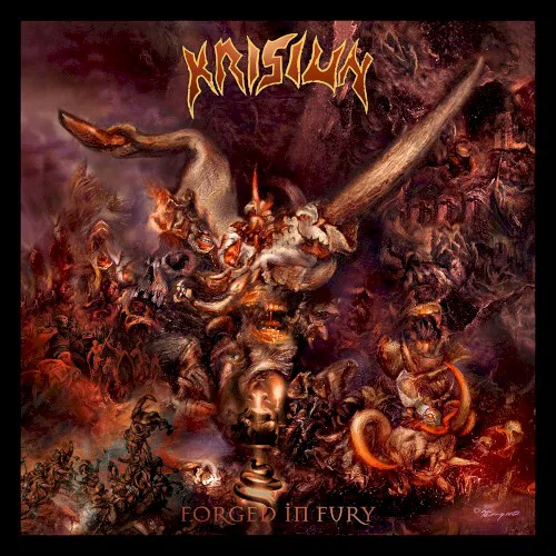 Cover of Krisiun – Forged in Fury