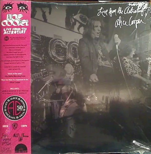 Obal albumu Alice Cooper – Live From the Astroturf
