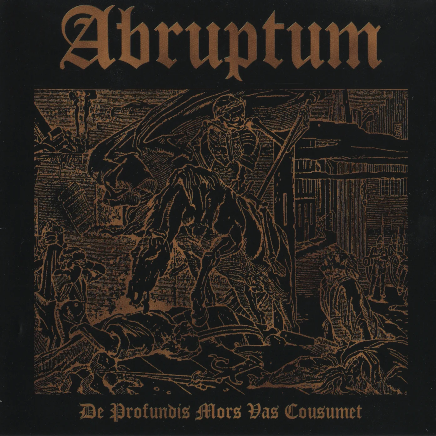 Cover of Abruptum – De profundis mors vas cousumet