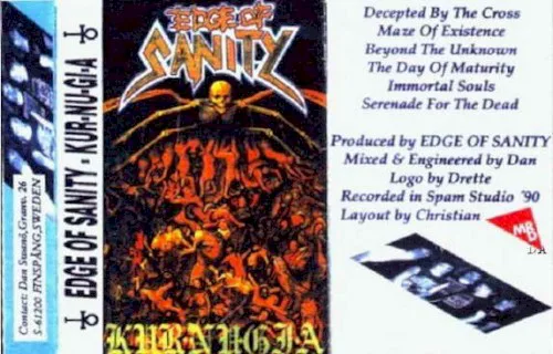 Cover of Edge of Sanity – Kur‐nu‐gi‐a