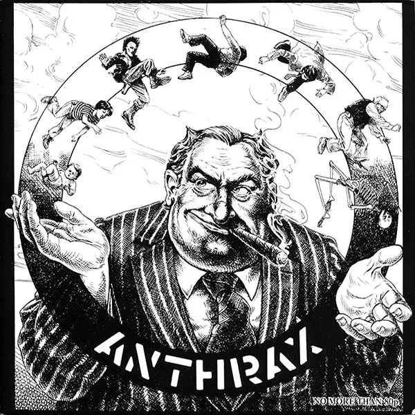 Cover of Anthrax – Capitalism Is Cannibalism
