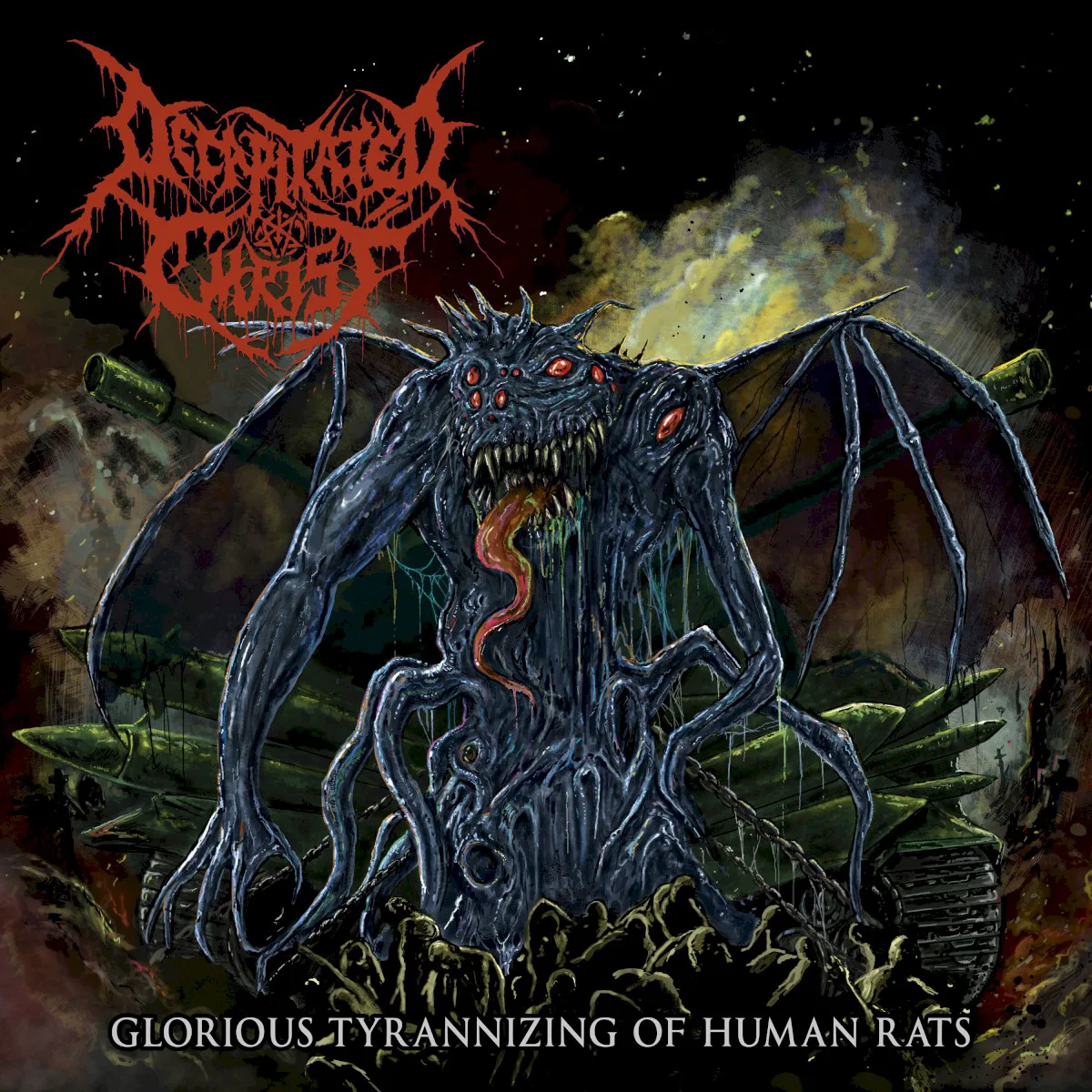 Obal alba Decapitated Christ – Glorious Tyrannizing of Human Rats