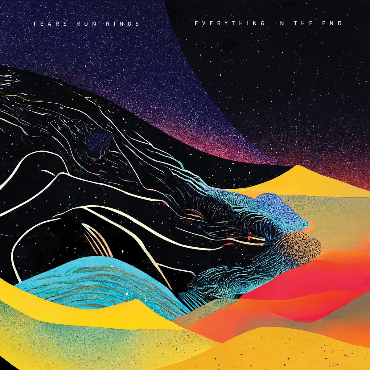 Cover of Tears Run Rings – Everything in the End