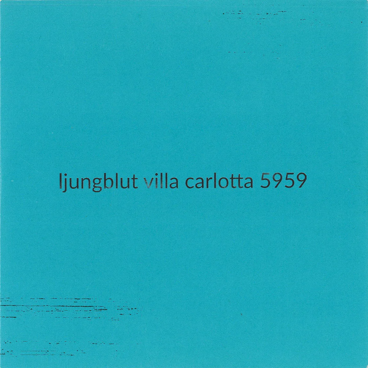 Cover of Ljungblut – Villa Carlotta 5959