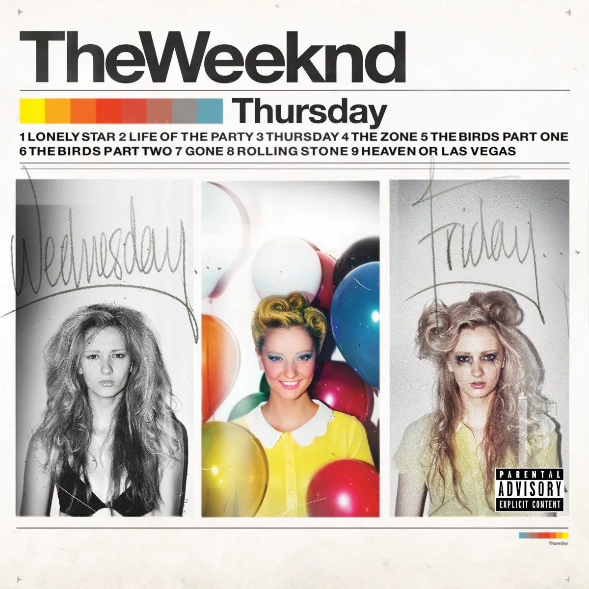 Obal alba The Weeknd – Thursday