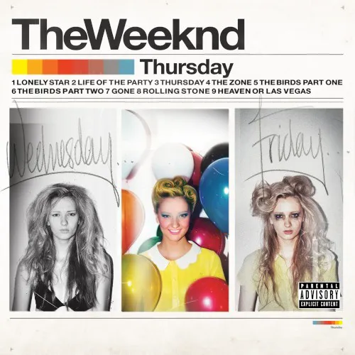 Obal alba The Weeknd – Thursday