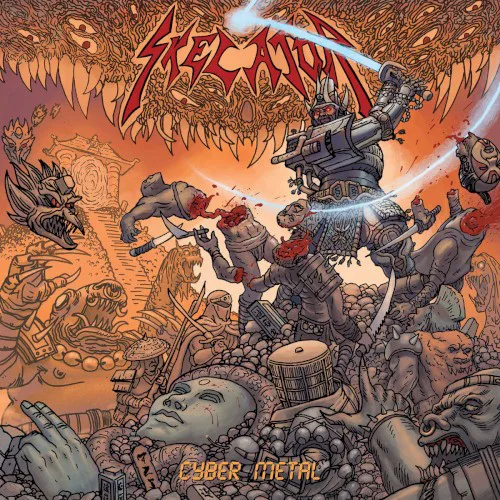 Cover of Skelator – Cyber Metal