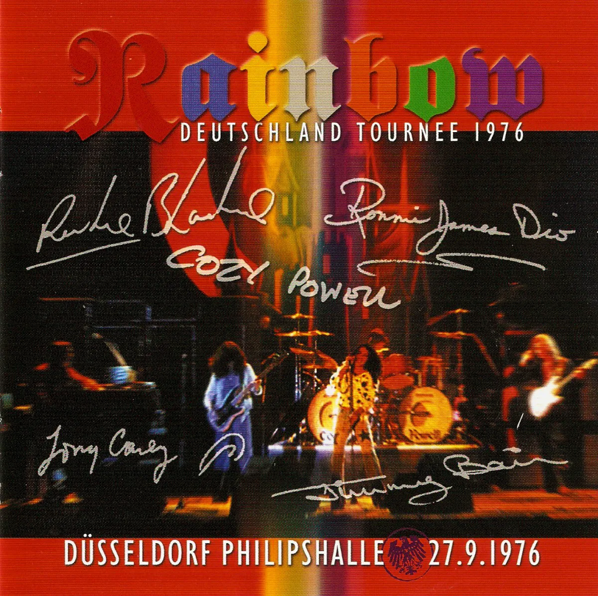 Cover of Rainbow – Live in Düsseldorf 1976 – Düsseldorf Philipshalle 27.9.1976