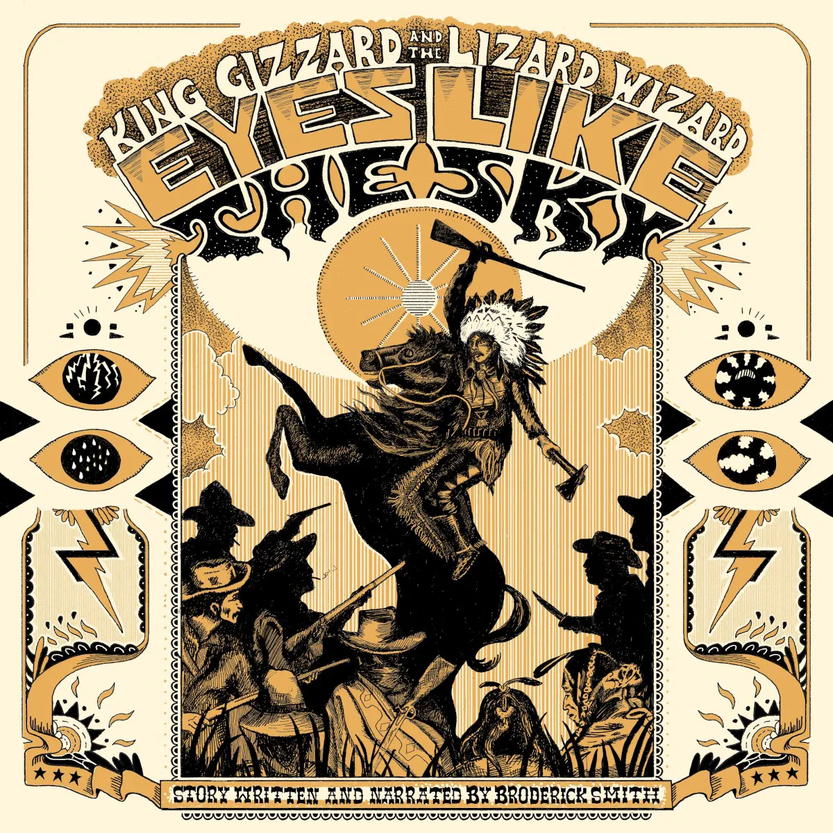 Cover of King Gizzard & the Lizard Wizard – Eyes Like the Sky