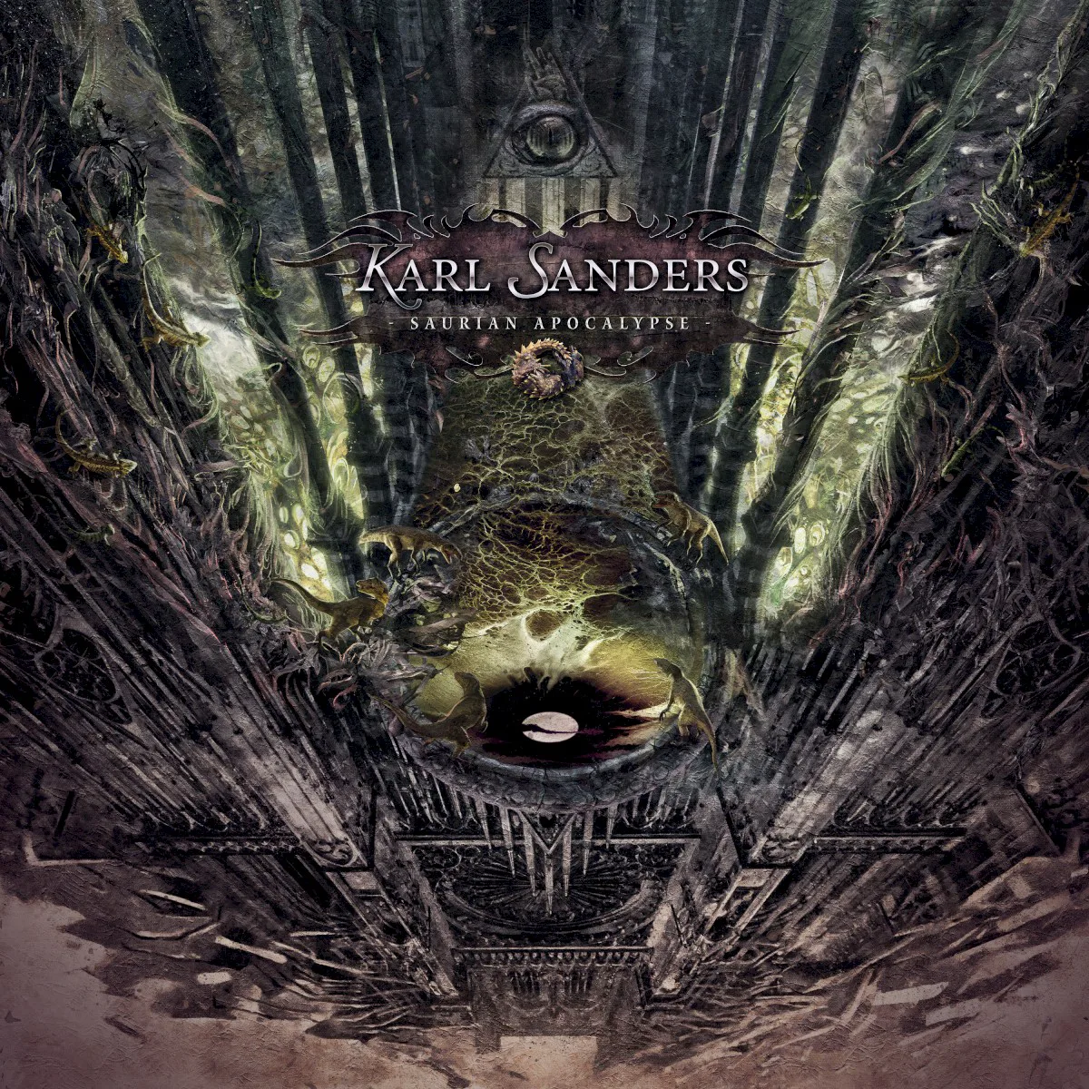Obal alba Karl Sanders – Saurian Apocalypse