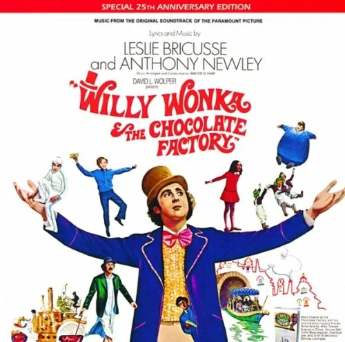 Obal albumu Willy Wonka & The Chocolate Factory: Music From the Original Soundtrack of the Paramount Picture
