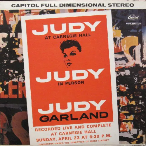 Obal alba Judy Garland – Judy at Carnegie Hall