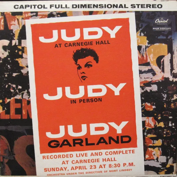 Obal alba Judy Garland – Judy at Carnegie Hall