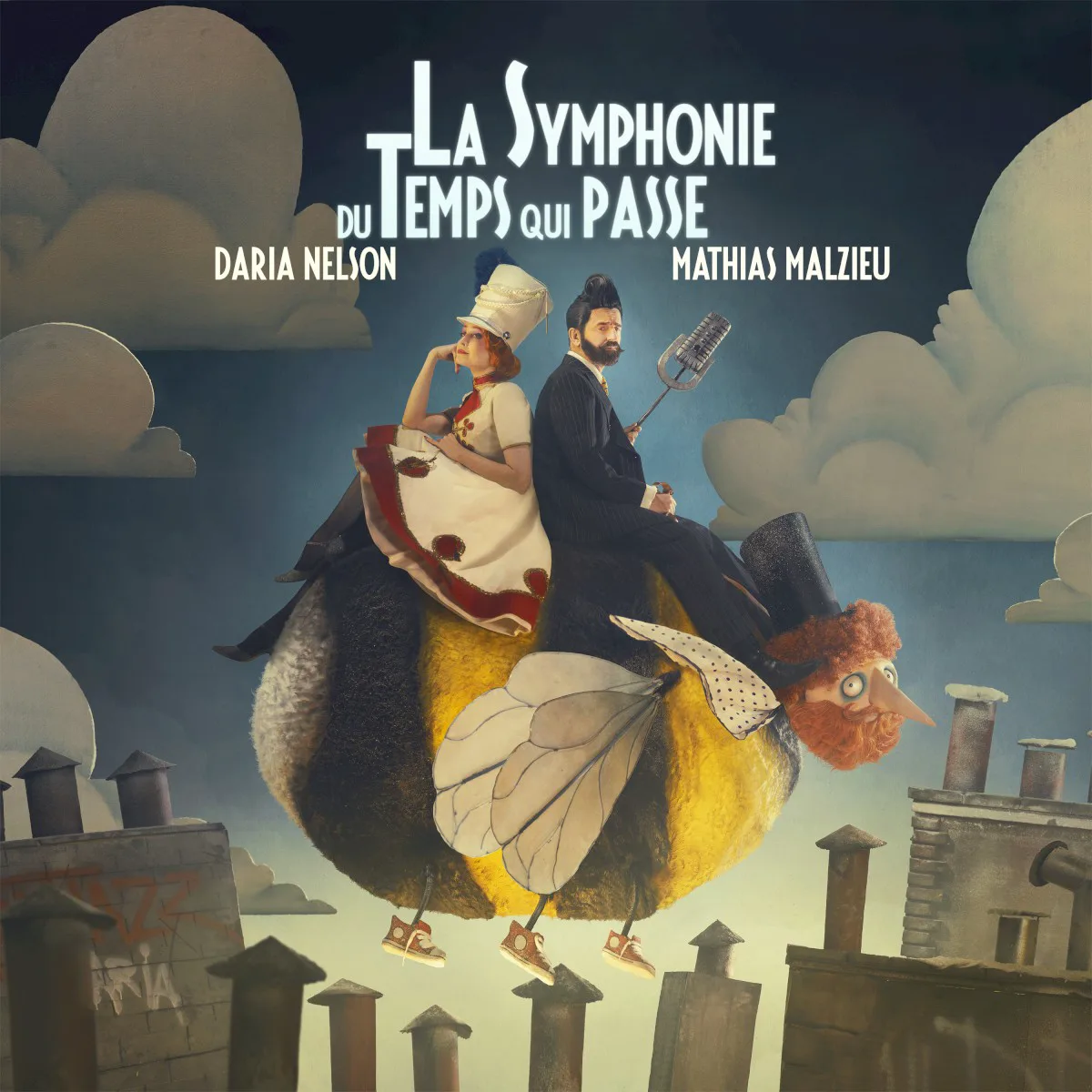 Obal alba Mathias Malzieu, Daria Nelson – La symphonie du temps qui passe