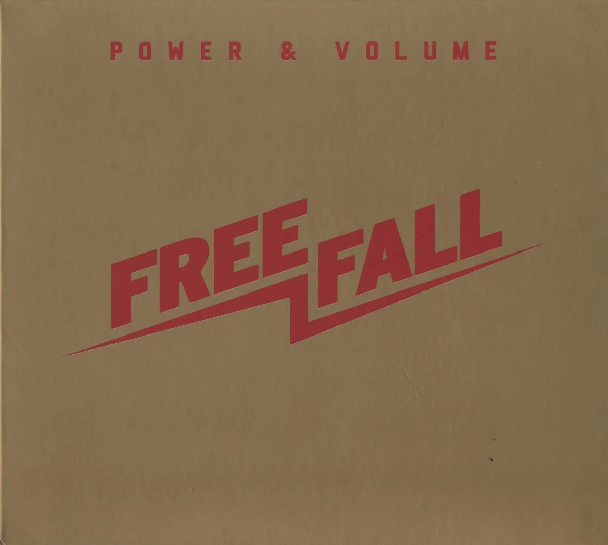 Obal alba Free Fall – Power & Volume